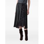 pleated skirt with jewel embroidery 5