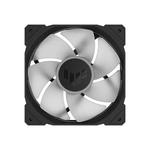 ASUS TUF Gaming TR120 ARGB REVERSE 120mm обратный вентилятор - Black (Triple Pack) 3