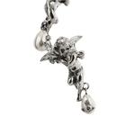 Серьги Vivienne Westwood Putti 'Платина/Кремово-розовый Жемчуг' 2