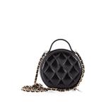 Маленькая сумка через плечо Handle with Care Round Vanity Case with Chain 2
