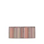 Signature Stripe leather wallet 5