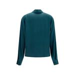 silk long-sleeve blouse 2
