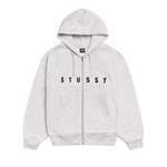 Зип-худи Stussy Lens Zip Hoodie 'Ash Heather' 1