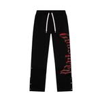 Домашняя одежда Godspeed OG Logo Sweatsuit 'Black/Red Plaid' 3