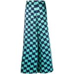 Шелковые широкие брюки Pool Tile 1