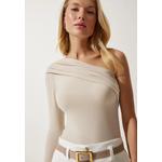 Блуза с одним плечом One Shoulder Blouse 6