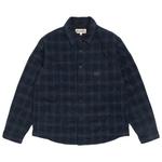 Верхняя одежда Stussy Стеганая Клетчатая Рубашка-Куртка 'Темно-Синий' 2