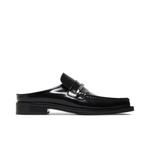 Мюли Martine Rose Square Toe Mule 'Черный высокий блеск' 2