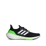 Кроссовки Ultraboost 22 Core Black/Cloud White/Solar Green 1