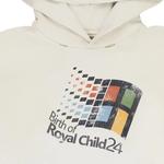 Худи Birth Of Royal Child Windows24 Retro Distressed Hoodie 'White' 3