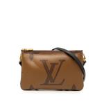 Сумка через плечо Monogram Giant Reverse Double Zip Pochette (2020 год) 1