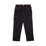 Джинсы Supreme S Logo Loose Fit Jean «Washed Black» 1