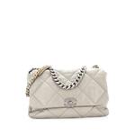 Стеганая сумка через плечо 19 Flap Bag Quilted Leather Maxi 1
