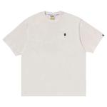 Короткий рукав футболки BAPE One Point Relaxed Fit Tee 'Ivory' 1