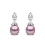 Серьги Duchess из белого золота с жемчугом и бриллиантами 1