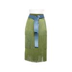 Lola fringed tiered mid skirt 1