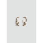 Серьги Irregular Textured 1