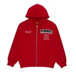 Худи Supreme Salvation Zip Up Hooded Sweatshirt 'Red' 1