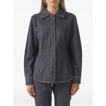 contrast-stitch long-sleeved shirt 1