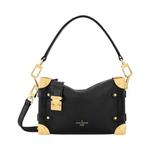 Сумки через плечо Louis Vuitton Side Trunk PM 'Black Calf Leather' 1