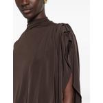 one-shoulder draped maxi dress 5