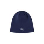 Шапки-бини Stussy Basic Skullcap Beanie 'Navy' 1