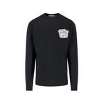 money-patch long-sleeve T-shirt 1
