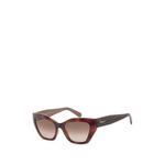 Gancini-print cat-eye frame sunglasses 1