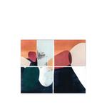 abstract-print wall art set (set of four) 1