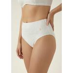 Классические брюки Coco Cool Off White с присборенным поясом 2