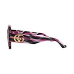 Очки Gucci Square-Frame Recycled Acetate 'Black/Grey' 2