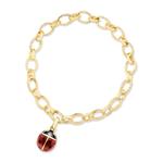 Подвеска Heritage Ladybird из желтого золота 1