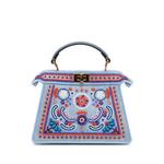 Сумка-сэтчел Petite Embroidered Denim Peekaboo ISeeU (2021-2026 годы) 1