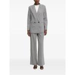 Двубортный пиджак в клетку гингем 2
