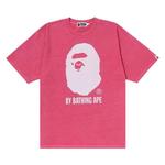 Футболка BAPE Overdye By Bathing Ape Relaxed Tee 'Pink' 1