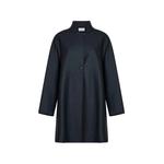 high-neck raglan-sleeve coat 1