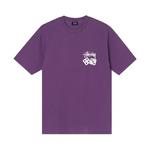 Футболки Stussy Dice Pigment Dyed Tee 'Purple' 1