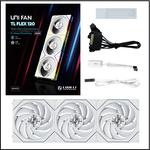 LIAN LI UNI FAN TL FLEX 120mm комплект из 3 вентиляторов - White белый 2