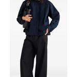 pleated long-sleeve shirt 2
