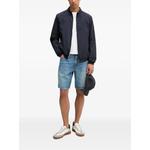 Джинсовые шорты с эффектом потертости 2