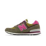 Кроссовки Stray Rats x New Balance 574 'Green Pink' 4