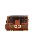 Сумка на плечо Dauphine Reverse Monogram Canvas MM 1