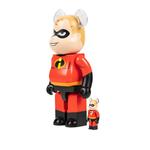 Набор фигурок x Disney Pixar Mr. Incredible BE@RBRICK 100% and 400% 2