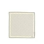 paisley-print silk pocket square 1