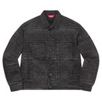 Джинсовые куртки Supreme Layered Denim Trucker Jacket 'Black' 1