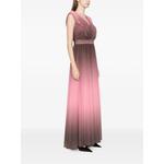 degradé-effect pleated maxi dress 2