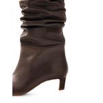 Kalila ruched leather boots 5