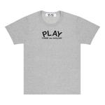 Футболки Comme des Garcons PLAY T-Shirt 'Grey' 1
