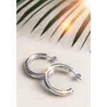 Серьги-кольца Erica White Gold Hoop 30 мм 3