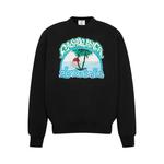 Свитшоты Casablanca Embroidered Classic Sweatshirt 'Black' 1